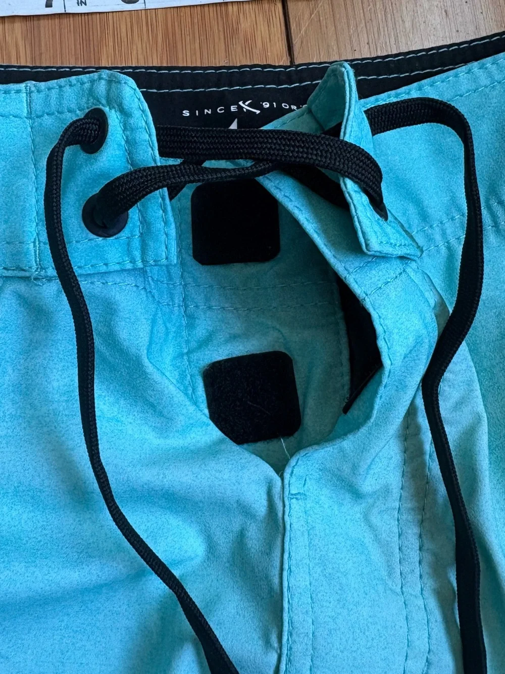 Blue / Aqua Men’s Board Shorts - Lost 33